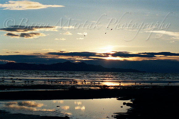 Great Salt Lake Sunset